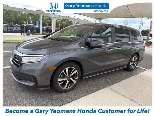 Gray 2021 Honda Odyssey Touring