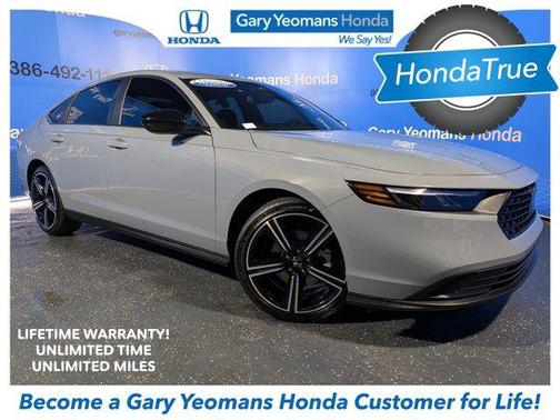Urban Gray 2025 Honda Accord Hybrid Sport