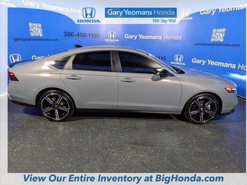 Urban Gray 2025 Honda Accord Hybrid Sport