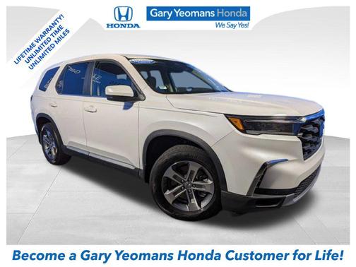 Platinum White Pearl 2024 Honda Pilot EX-L