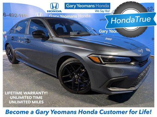 Sonic Gray Pearl 2023 Honda Civic Sport