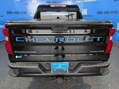 Black 2019 Chevrolet Silverado 1500 Custom