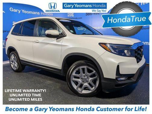 Platinum White Pearl 2024 Honda Passport AWD EX-L