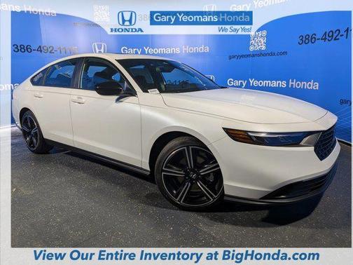 PLATINUM WHT PR 2026 Honda Accord Hybrid Sport