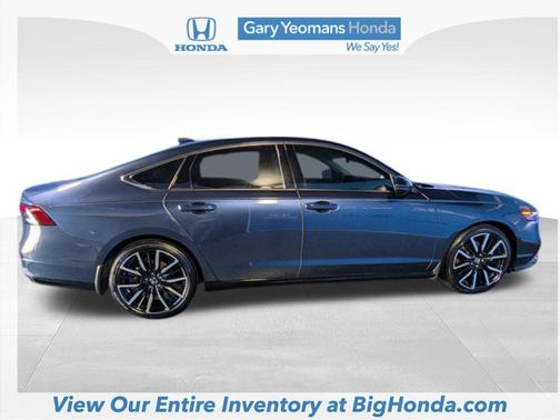 Canyon River Blue Metallic 2023 Honda Accord Hybrid Touring