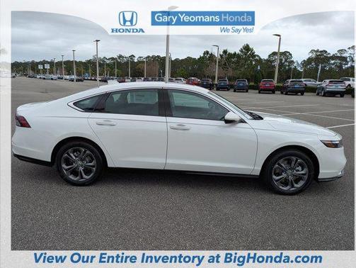 PLATINUM WHT PR 2026 Honda Accord Hybrid EX-L