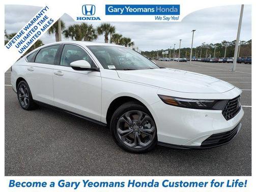 PLATINUM WHT PR 2026 Honda Accord Hybrid EX-L