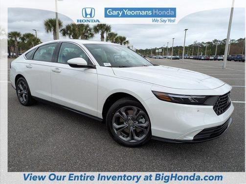PLATINUM WHT PR 2026 Honda Accord Hybrid EX-L