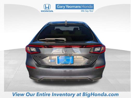 Gray 2026 Honda Civic Hybrid Sport