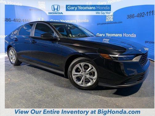 Crystal Black Pearl 2023 Honda Accord LX 1.5T