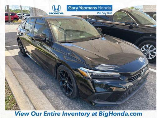 Crystal Black Pearl 2024 Honda Civic Sport