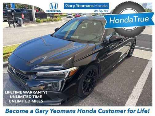 Crystal Black Pearl 2024 Honda Civic Sport