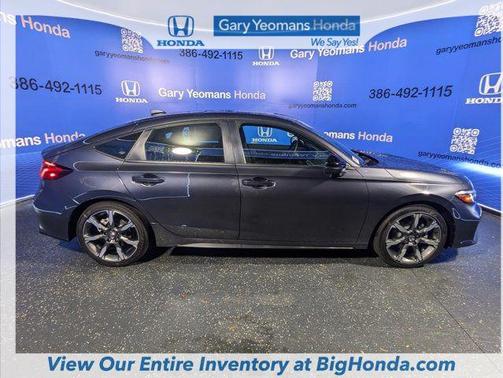 METEORITE GRAY 2026 Honda Civic Hybrid Sport Touring