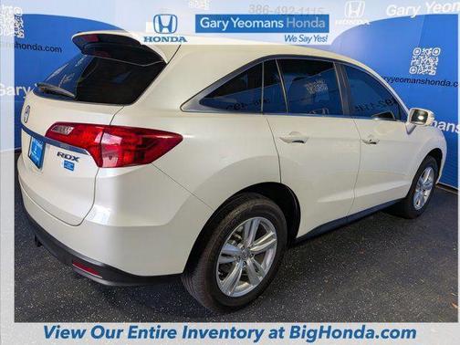 White Diamond Pearl 2015 Acura RDX Technology Package