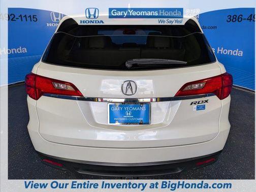 White Diamond Pearl 2015 Acura RDX Technology Package