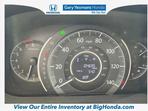 White Diamond Pearl 2016 Honda CR-V EX-L