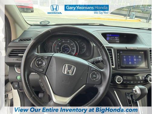 White Diamond Pearl 2016 Honda CR-V EX-L