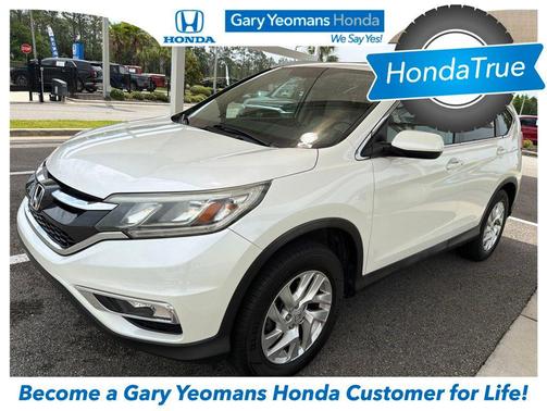 White Diamond Pearl 2016 Honda CR-V EX-L
