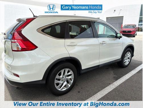 White Diamond Pearl 2016 Honda CR-V EX-L