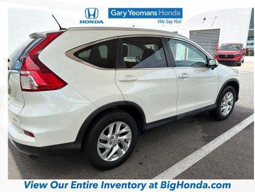 White Diamond Pearl 2016 Honda CR-V EX-L