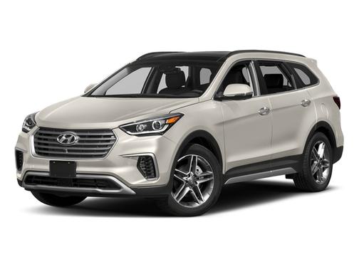 Monaco White 2018 Hyundai SANTA FE Limited Ultimate