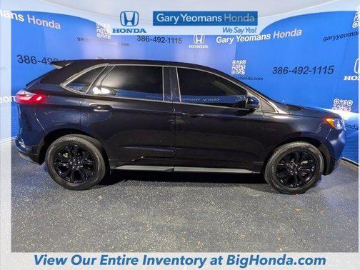 Agate Black Metallic 2024 Ford Edge SE