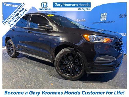 Agate Black Metallic 2024 Ford Edge SE