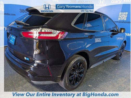 Agate Black Metallic 2024 Ford Edge SE
