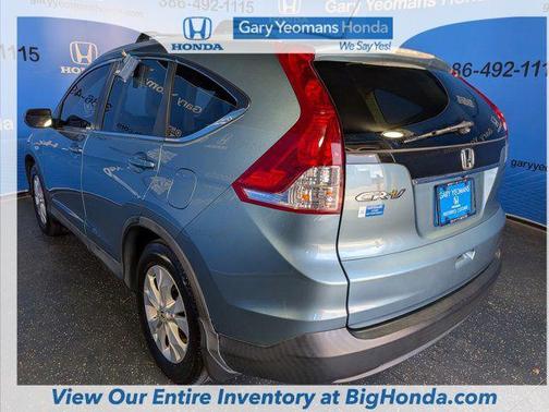 Twilight Blue Metallic 2014 Honda CR-V EX-L
