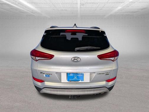 Molten Silver 2018 Hyundai TUCSON Limited
