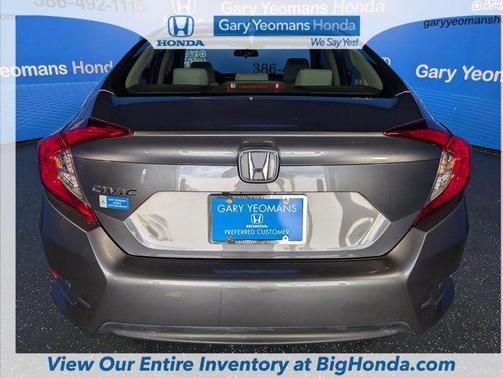 Modern Steel Metallic 2018 Honda Civic EX