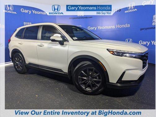 PLATINUM WHITE 2026 Honda CR-V EX-L 2WD