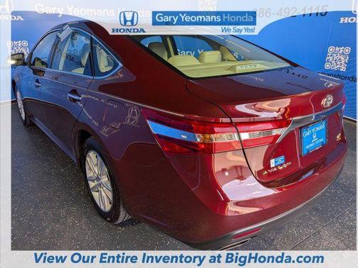 Bronze 2015 Toyota Avalon XLE