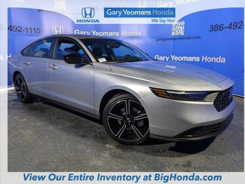 SOLAR SILVER 2026 Honda Accord Hybrid Sport