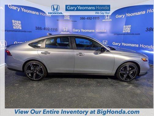 SOLAR SILVER 2026 Honda Accord Hybrid Sport