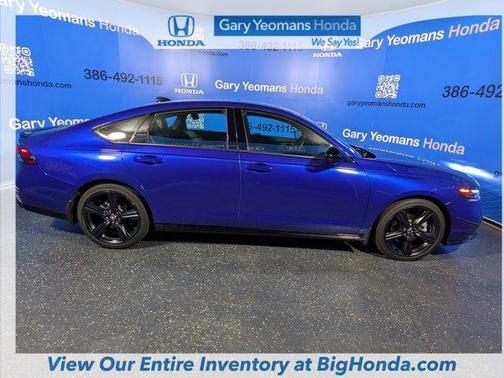 Still Night Pearl 2024 Honda Accord Hybrid Sport-L