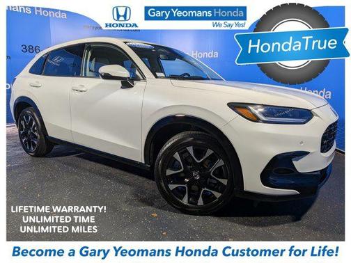Platinum White Pearl 2026 Honda HR-V EX-L