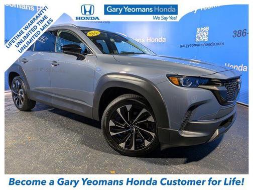 Gray Metallic 2025 Mazda CX-50 Hybrid Premium Plus Package