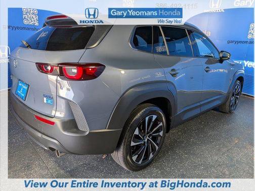 Gray Metallic 2025 Mazda CX-50 Hybrid Premium Plus Package