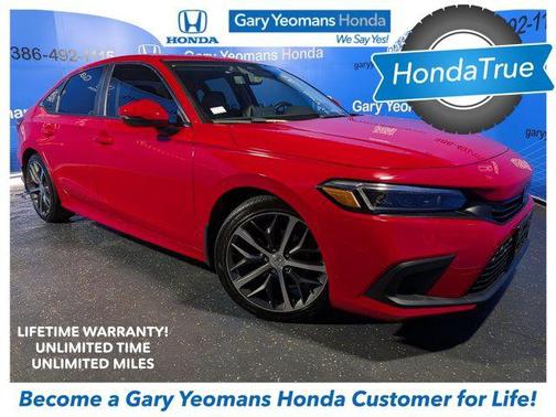 Rallye Red 2024 Honda Civic Touring