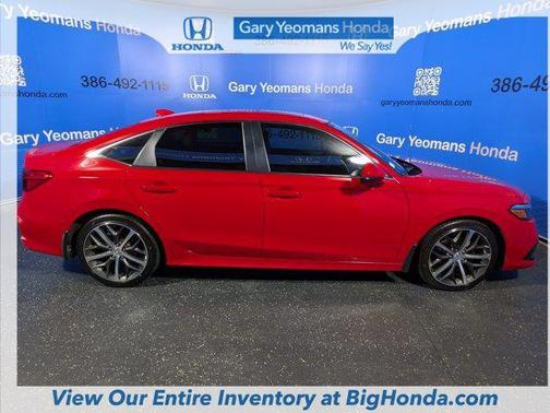 Rallye Red 2024 Honda Civic Touring