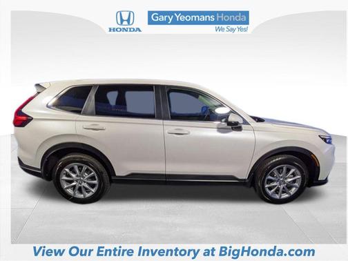 PLATINUM WHITE 2026 Honda CR-V EX AWD
