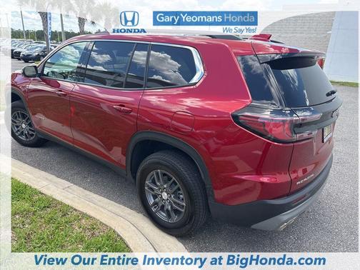 Volcanic Red Tintcoat 2025 GMC Acadia FWD Elevation