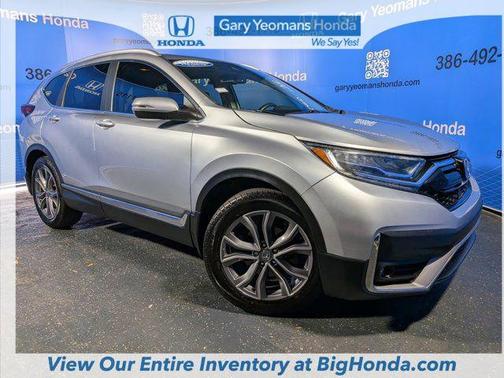 Silver 2021 Honda CR-V 2WD Touring