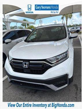Platinum White Pearl 2022 Honda CR-V Hybrid Touring