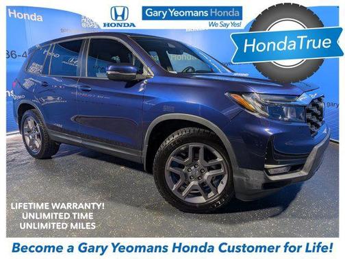 Obsidian Blue Pearl 2023 Honda Passport AWD EX-L