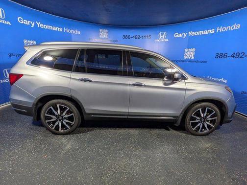 Modern Steel Metallic 2019 Honda Pilot Touring 8-Passenger