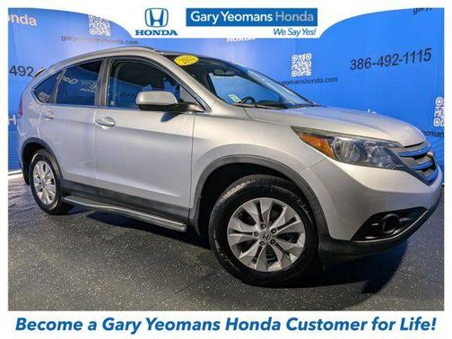 Alabaster Silver Metallic 2012 Honda CR-V EX-L