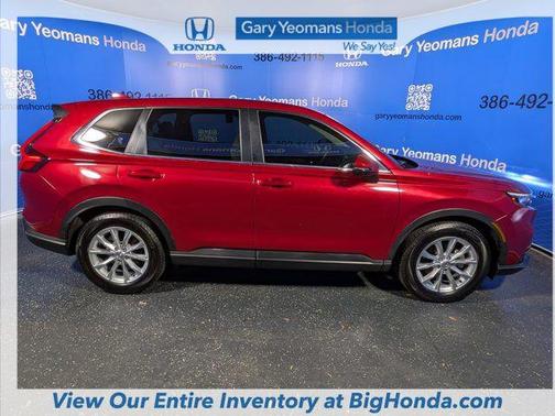 Radiant Red 2024 Honda CR-V EX-L 2WD