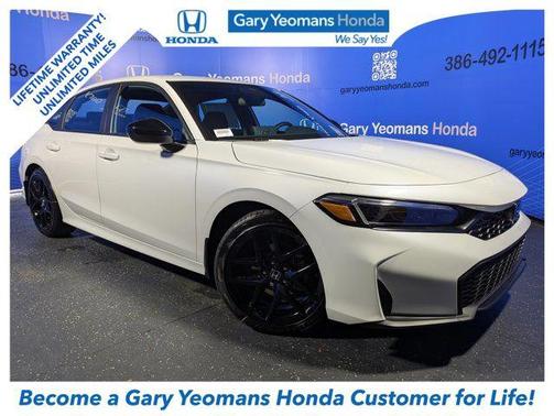 PLATINUM WHT PR 2026 Honda Civic Sport